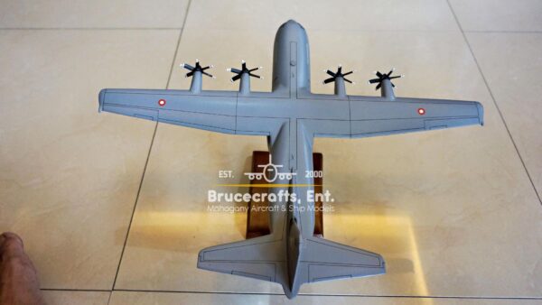 Model of Lockheed C-130 Hercules (RDAF) with detailed craftsmanship.